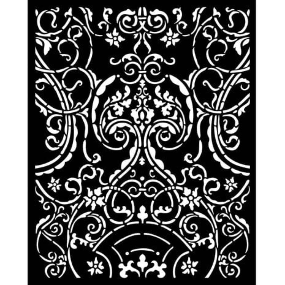 Stamperia Thick stencil cm 20X25 - Sir Vagabond in Fantasy World metal decor