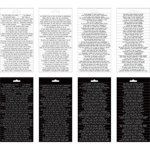 Idea-Ology Spiral Bound Sticker Book 4.5"X8.5" Snarky