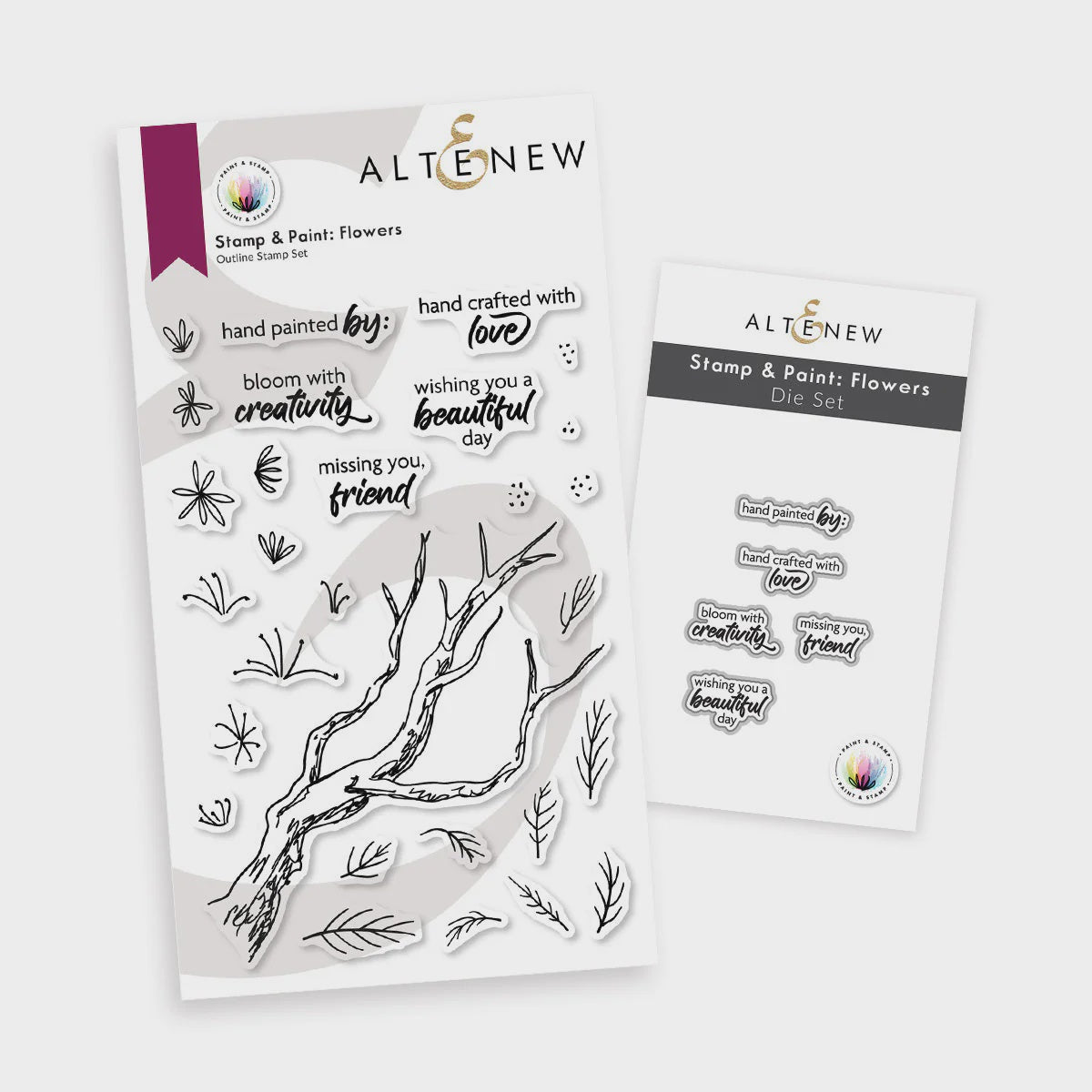 Altenew Stamp & Paint Flowers - Complete bundle