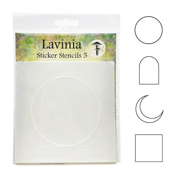 Lavinia Stamps Sticker Stencils 5