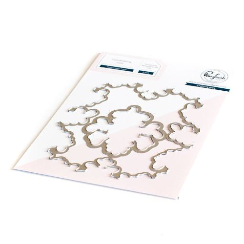 PInkfresh Studio Sweet Leaves Frame stencils/die Bundle Retired