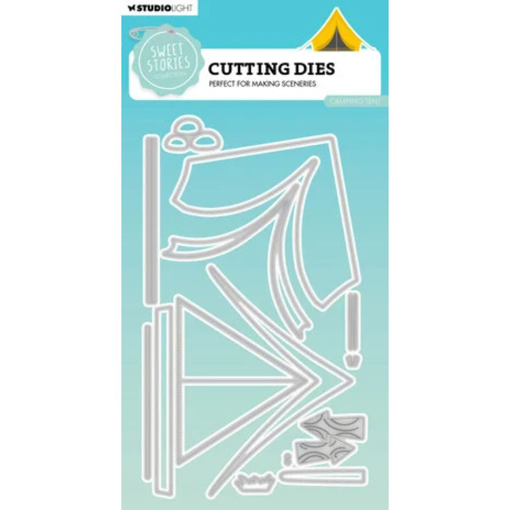 Studio Light Sweet Stories Cutting Die Camping Tent (SL-SS-CD733)