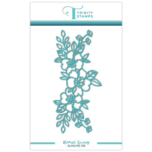Trinity Stamps Slimline Floral Swag Die