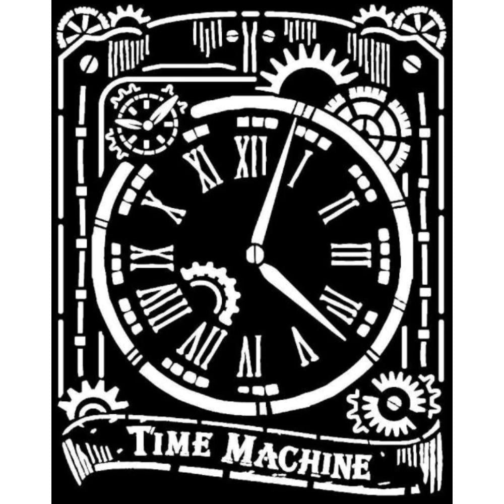 Stamperia Thick stencil cm 20X25 - Clock