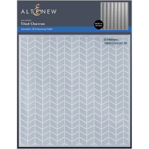 Altenew Tiled Chevron 3D Embossing Folder