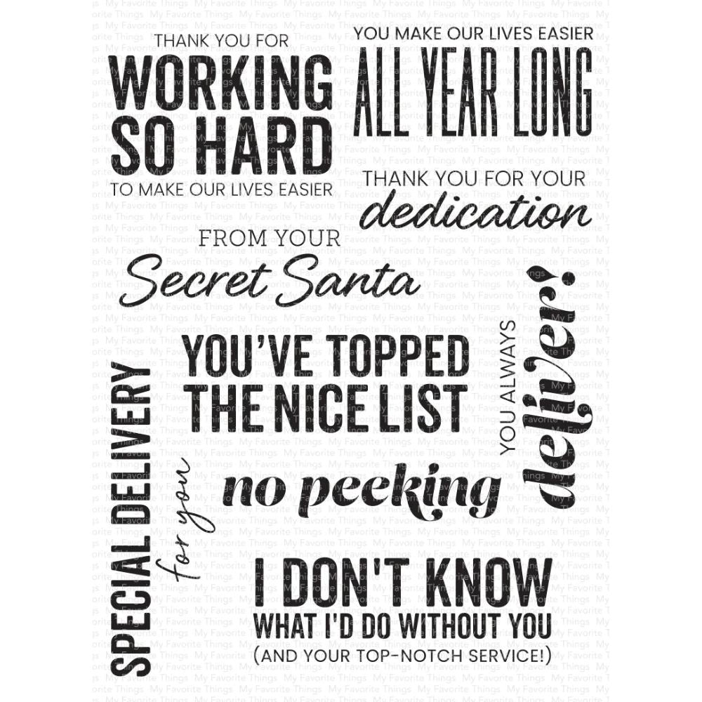 My Favorite Things Top-Notch Service