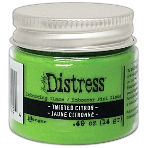 Tim Holtz Distress Embossing Glaze Twisted Citron