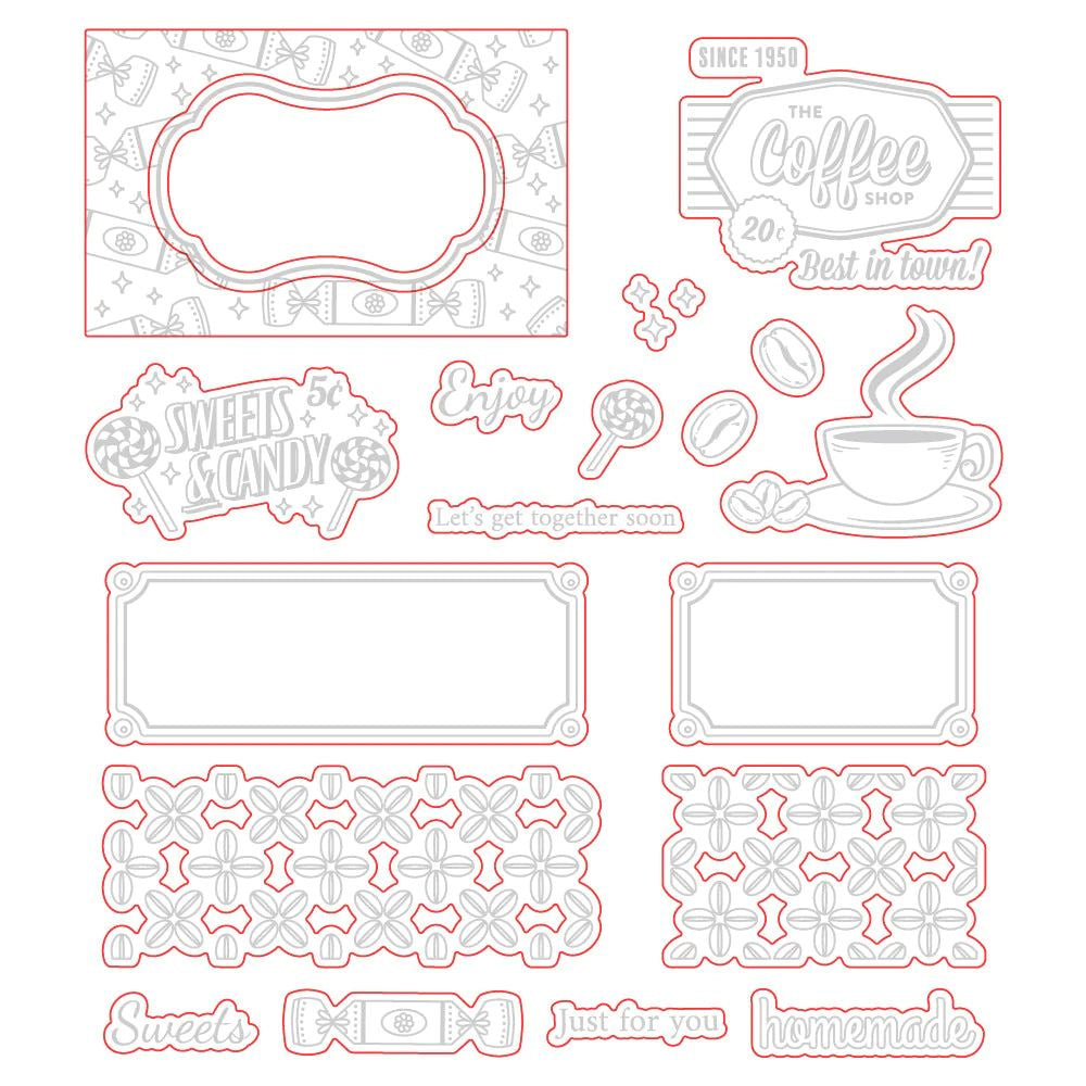 Honey Bee Stamps Vintage Gift Card Box Add-On - Fall Treats - Honey Cuts