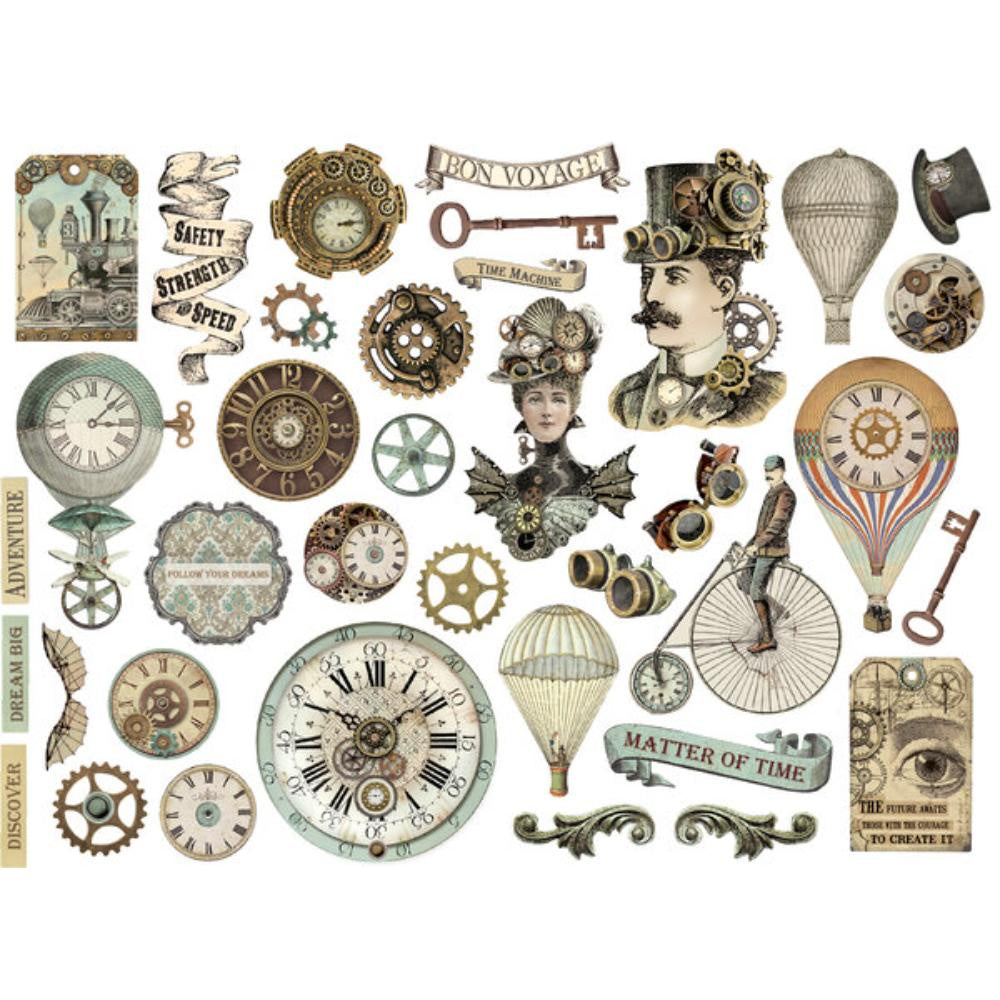 Stamperia Die cuts assorted - Voyages Fantastiques