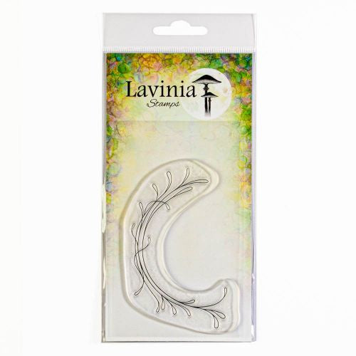 Lavinia Stamps Wreath Flourish - Left LAV700