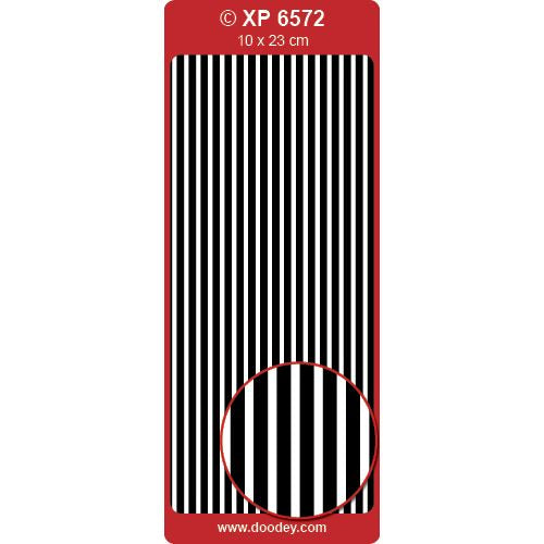 Straight Peel-Off Stickers 10x23 cm Prism/Silver