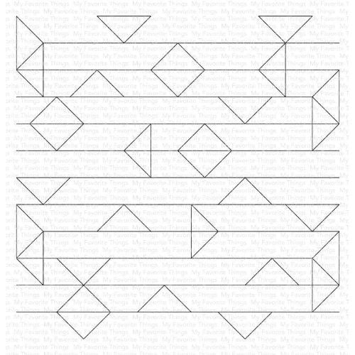 My Favorite Things Abstract Triangle Background