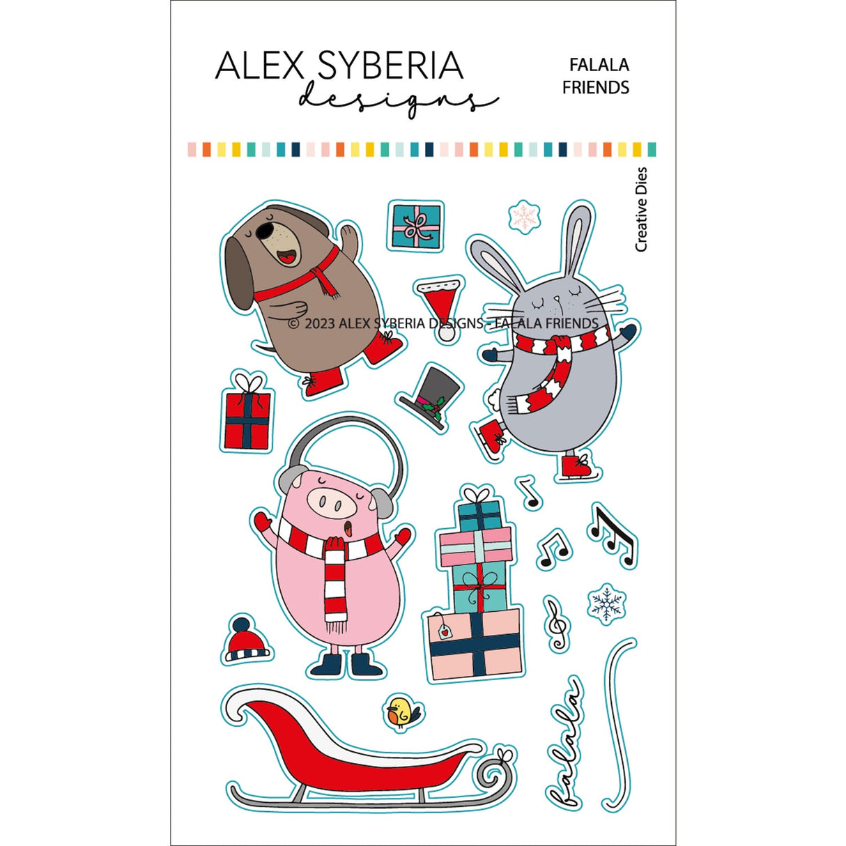 Alex Syberia Designs Falala Friends Die Set