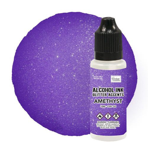 Couture Creation A Ink Glitter Accents Amethyst - 12mL