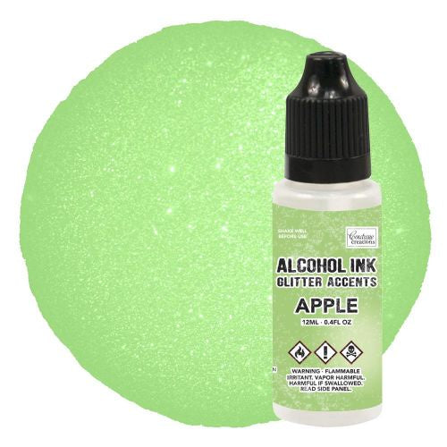 Couture Creation A Ink Glitter Accents Apple - 12mL