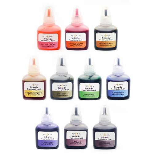 Altenew Autumn Festival Liquid Watercolor - Brush Marker Refill Bundle