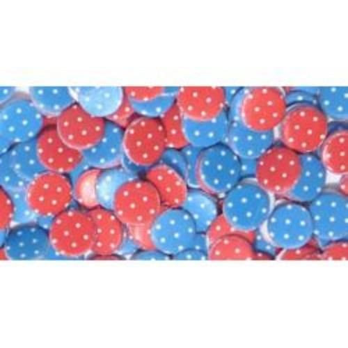 Candi Dot Printed Embellishments .14oz Berry Bliss