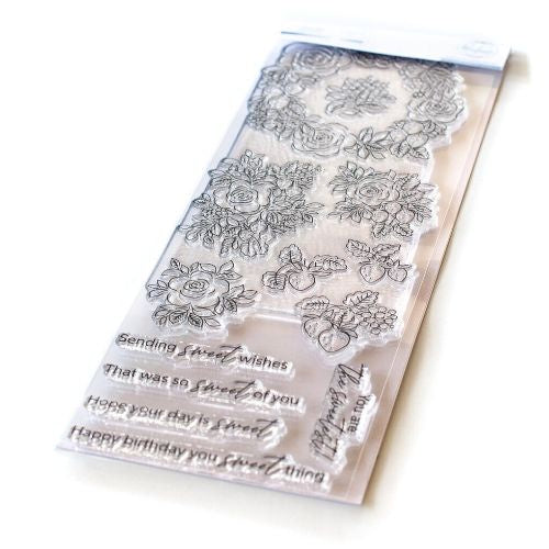 Pinkfresh Studio Blossoms and Berries stamp set RETIRED