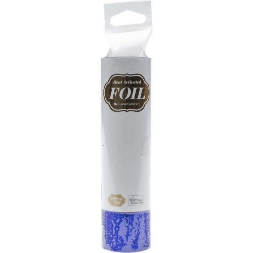 Couture Creations Foil 5"X16.4' Blue - Mirror Finish