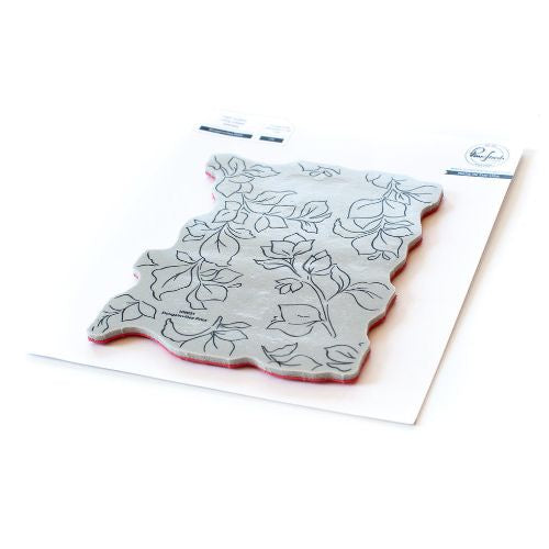 Pinkfresh Studio Bougainvillea Print cling stamp RETIRED