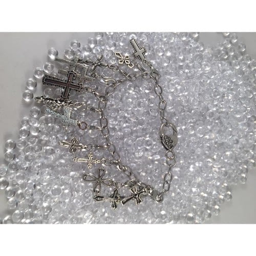 Auzz Trinklets Charmed Bracelets Crosses