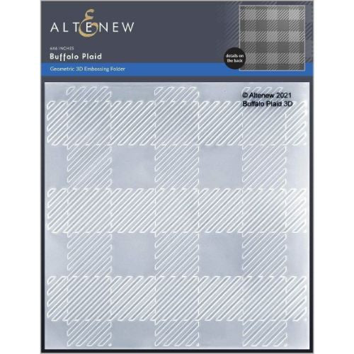 Altenew Buffalo Plaid 3D Embossing Folder