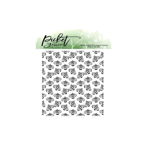 Picket Fence Studios 4"X4" Stamp Set Buzz