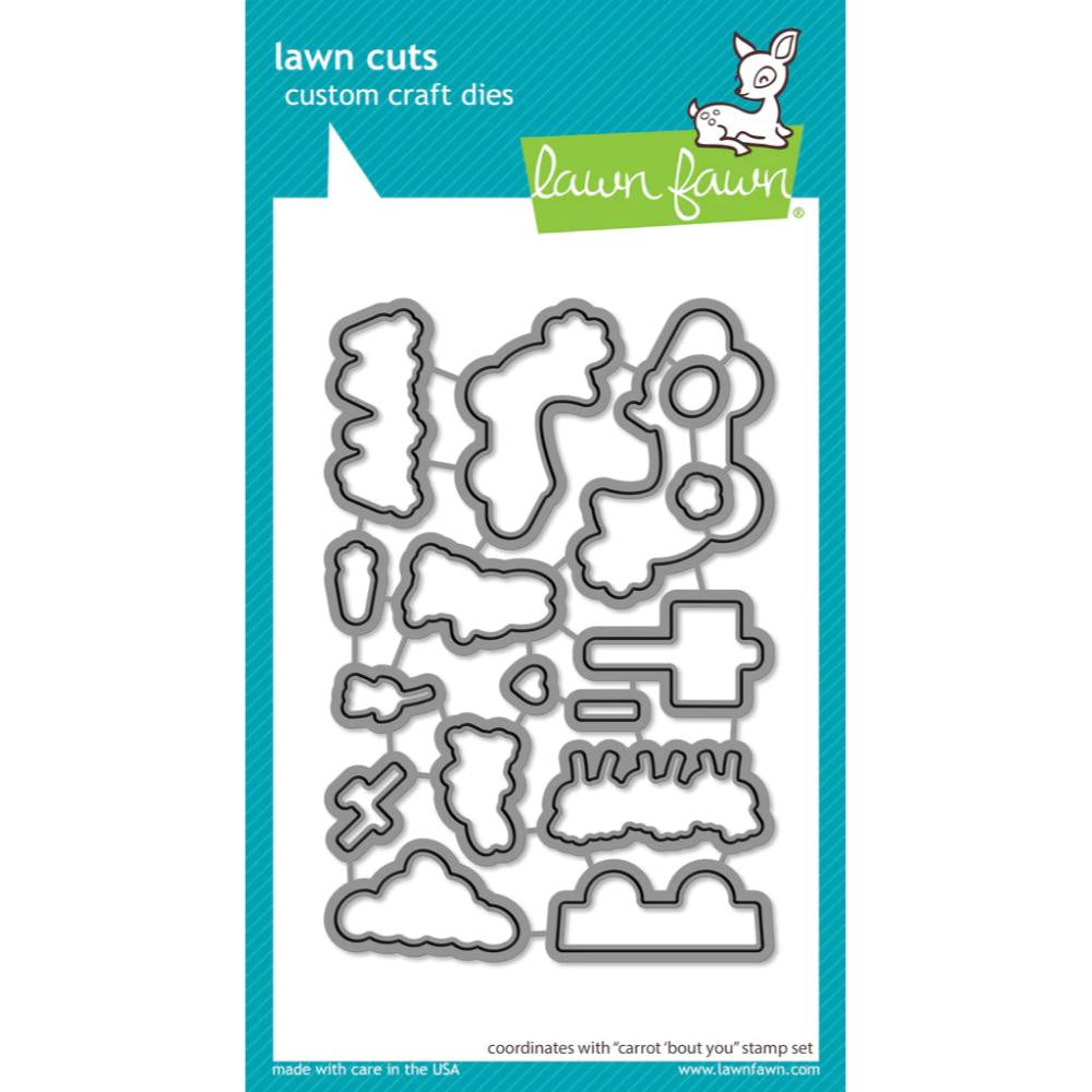 Lawn Fawn carrot 'bout you lawn cuts