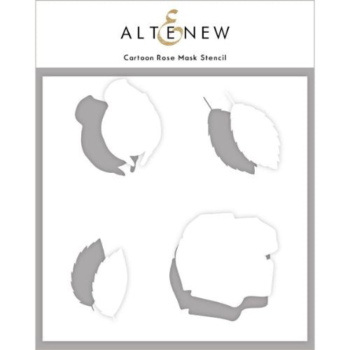 Altenew Cartoon Rose Mask Stencil