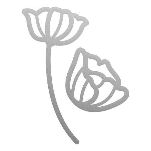 Couture Creations Lest We Forget Mini Die Standing Poppies Set