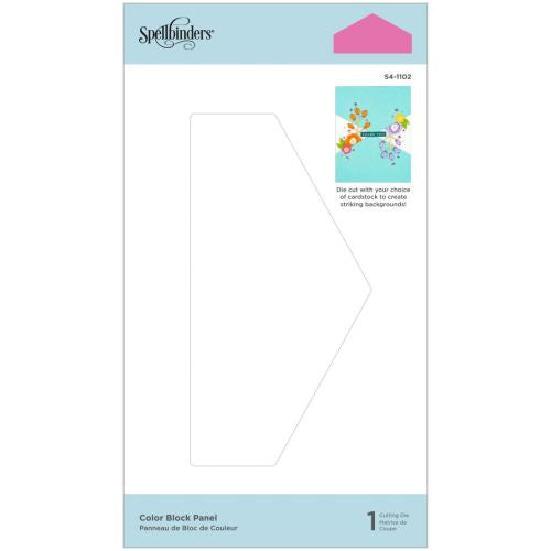 Spellbinders Etched Dies Color Block Panel