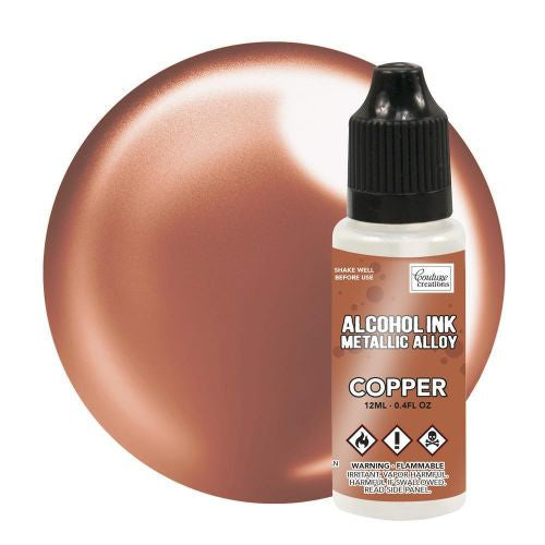 Couture Creations Alcohol Ink Metallics 12ml Copper