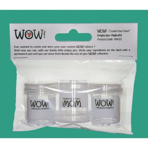 WOW! "Create Your Own" Empty Jars