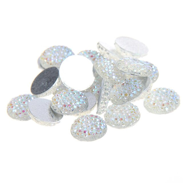 Auzz Trinklets rhinestone Crystal Gem 10mm 100 pcs / pack