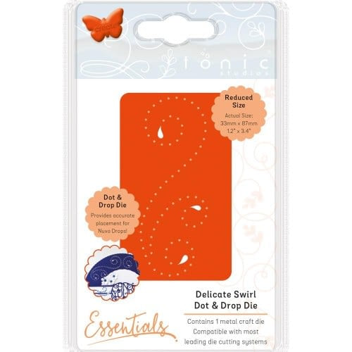 Tonic Studios Dot & Drop Die Delicate Swirl