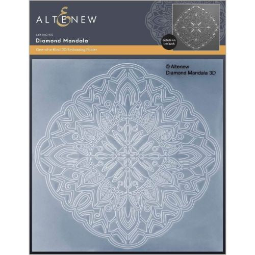 Altenew Diamond Mandala 3D Embossing Folder