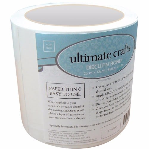 Ultimate Crafts Diecut'N Bond Double-Sided Tape 4.72"X82' Clear ULT157644