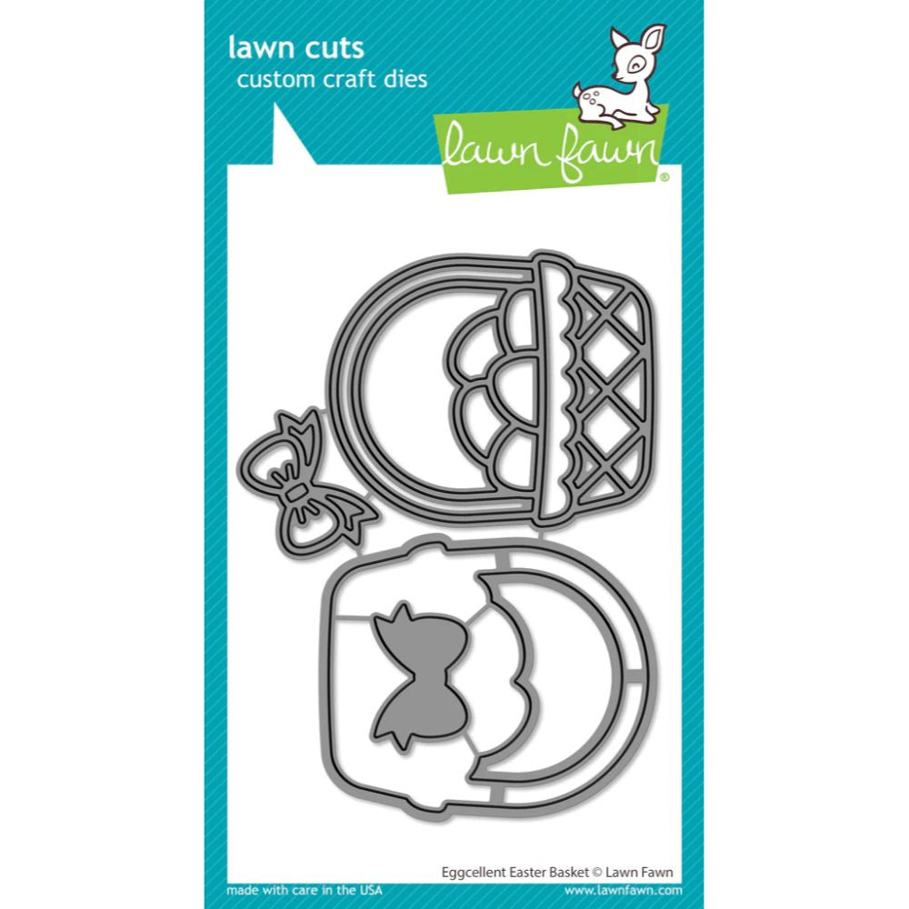 Lawn Fawn Eggcellent Easter Basket - Eggcellent Easter Basket LF3101