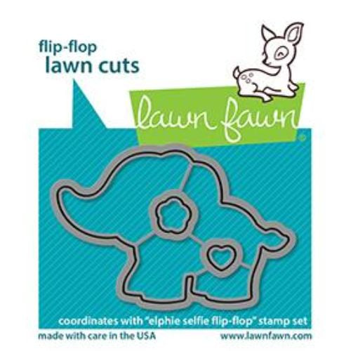 Lawn Cuts Custom Craft Die elphie selfie flip-flop