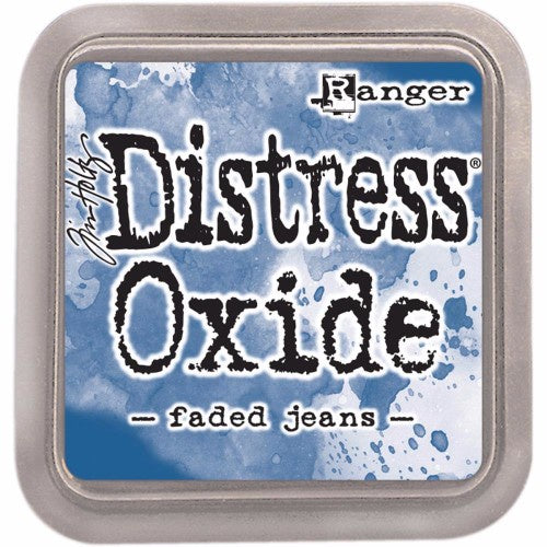 Tim Holtz Distress Oxides Ink Pad Faded Jeans