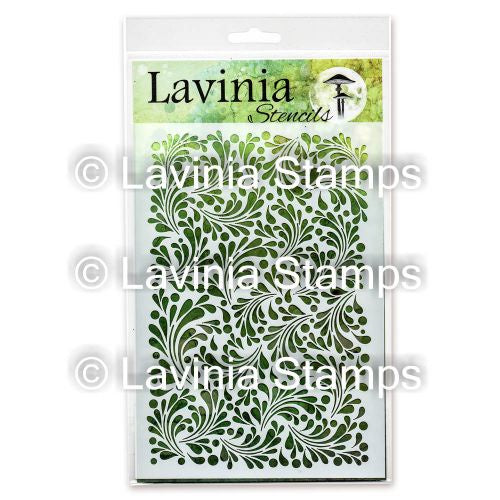 Lavinia Stamps Feather Leaf - Lavinia Stencils
