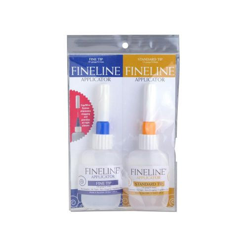 Fineline 18 & 20 Gauge Applicators & Bottles - Empty 2/Pkg 1.25oz