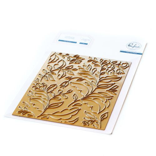 Pinkfresh Studio Folk Garden hot foil plate RETIRED