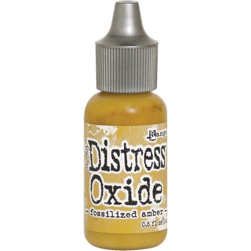Tim Holtz Distress Oxides Ink Pad Fossilized Amber Reinker