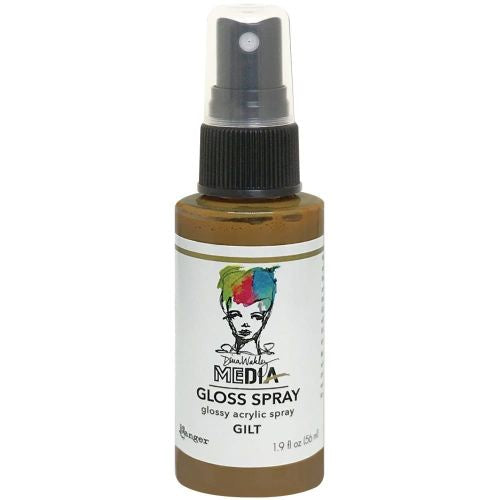 Dina Wakley Media Gloss Sprays 2oz Gilt
