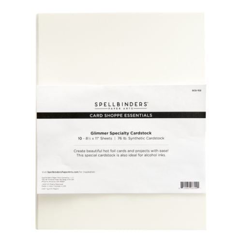 Spellbinders Glimmer Specialty Cardstock 10 sheets / pack