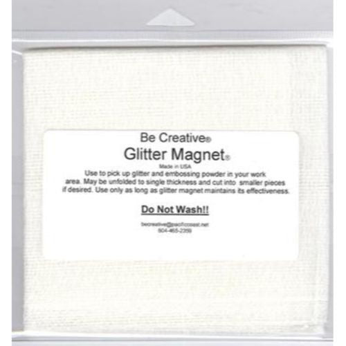 Be Creative Glitter Magnet Cloth