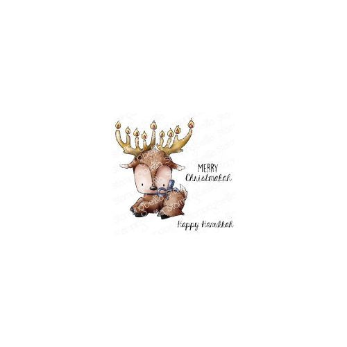 Stamping Bella Cling Stamps Hanukkah Deer
