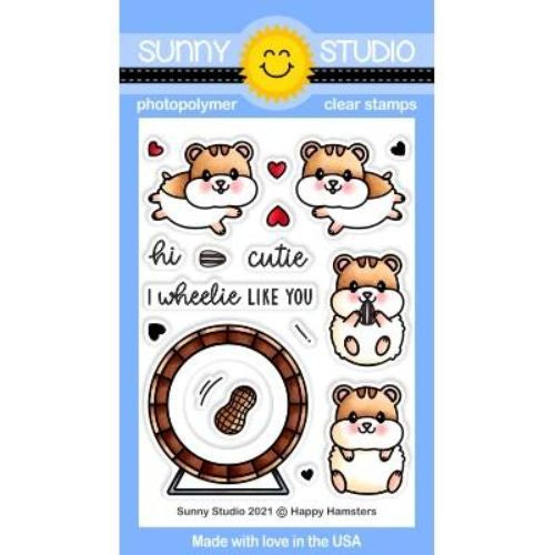 Sunny Studios HAPPY HAMSTERS STAMPS