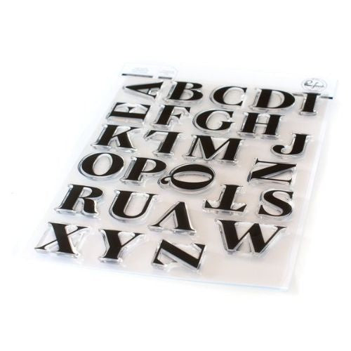 Pinkfresh Studio Heather Uppercase Stamp Set RETIRED